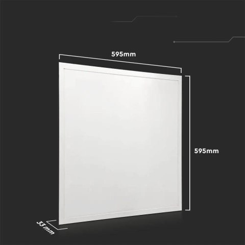 Panel LED V-TAC 36W 600x600 LED Backlight 33mm 120Lm/W VT-60036 4000K 4320lm Panel LED V-TAC 36W 600x600 LED Backlight 33mm 120Lm/W VT-60036 4000K 4320lm