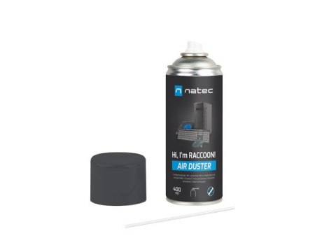 SPRĘŻONE POWIETRZE NATEC RACCOON AIR 400 ML SPRĘŻONE POWIETRZE NATEC RACCOON AIR 400 ML