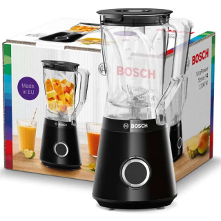 Blender kielichowy 1200W 30tyś obr/min 1,5l czarny Bosch MMB 6141B