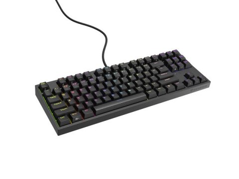 KLAWIATURA DLA GRACZY GENESIS THOR 404 TKL US PODŚWIETLENIE RGB MECHANICZNA CZARNA GATERON YELLOW PR