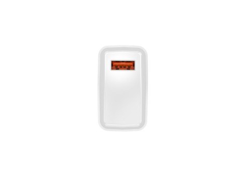 ŁADOWARKA SIECIOWA NATEC RIBERA 1X USB-A 18W BIAŁA