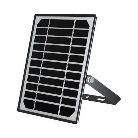 Projektor LED Solarny V-TAC 10W IP65, Pilot Timer, LiFePo 3,7V 6000mA Czarny VT-411 6400K 1500lm 3 Lata Gwarancji