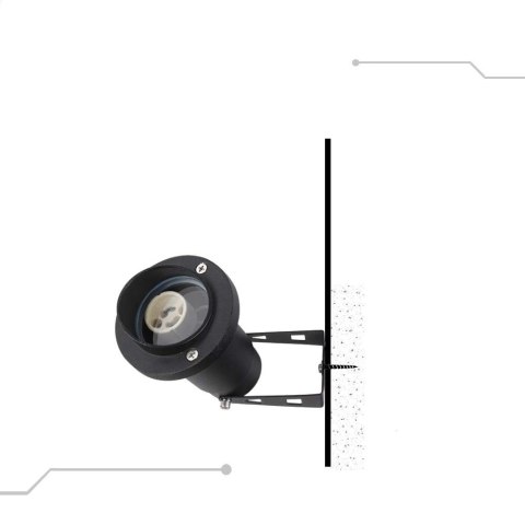Oprawa Gruntowa Ogrodowa Wbijana Aluminium GU10 Czarna z daszkiem IP65 V-TAC VT-1126 3 Lata Gwarancji Oprawa Gruntowa Ogrodowa Wbijana Aluminium GU10 Czarna z daszkiem IP65 V-TAC VT-1126 3 Lata Gwarancji