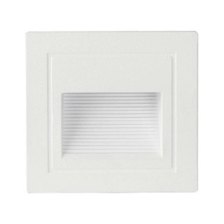 Oprawa Schodowa LED V-TAC 5W LED Kwadrat Biała 230V VT-1129 3000K 380lm