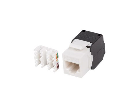 MODUŁ KEYSTONE GNIAZDO BEZNARZĘDZIOWY RJ45 KAT.5E UTP LANBERG MODUŁ KEYSTONE GNIAZDO BEZNARZĘDZIOWY RJ45 KAT.5E UTP LANBERG