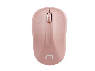 MYSZ NATEC TOUCAN BEZPRZEWODOWA 1600DPI RÓZOWO-BIAŁA (NIEPRAWIDŁOWE OPAKOWANIE)