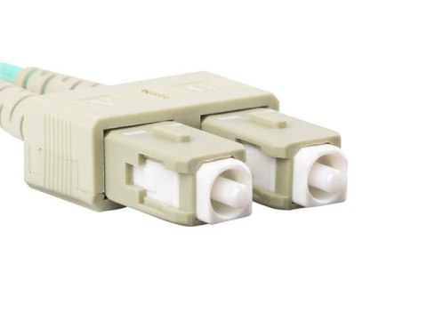 PATCHCORD ŚWIATŁOWODOWY MM LC/UPC-SC/UPC DUPLEX 3.0MM OM3 50/125 LSZH 0.5M AQUA LANBERG PATCHCORD ŚWIATŁOWODOWY MM LC/UPC-SC/UPC DUPLEX 3.0MM OM3 50/125 LSZH 0.5M AQUA LANBERG