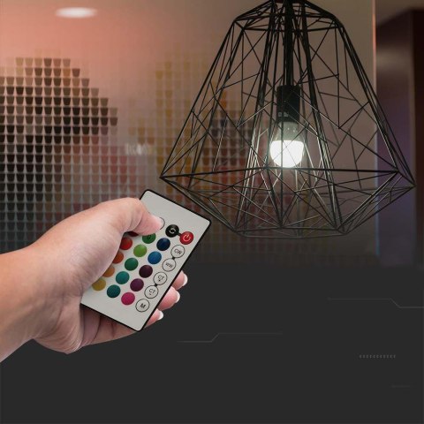 Żarówka LED V-TAC 4,8W E14 Kulka P45 Pilot VT-2234 3000K+RGB 470lm Żarówka LED V-TAC 4,8W E14 Kulka P45 Pilot VT-2234 3000K+RGB 470lm