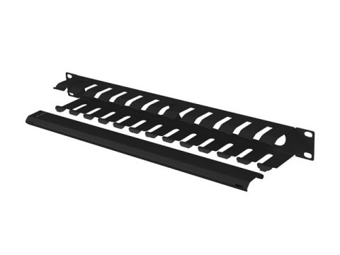 ORGANIZER KABLI 19" 1U Z ZAŚLEPKĄ TYP A CZARNY LANBERG ORGANIZER KABLI 19" 1U Z ZAŚLEPKĄ TYP A CZARNY LANBERG