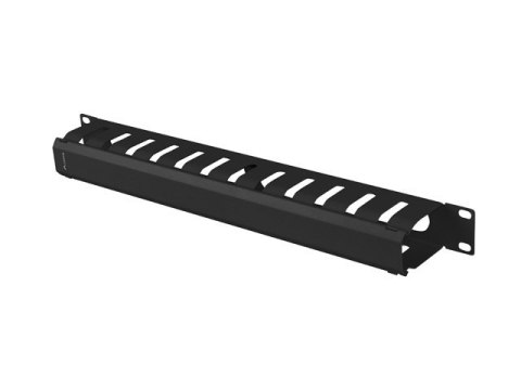 ORGANIZER KABLI 19" 1U Z ZAŚLEPKĄ TYP A CZARNY LANBERG ORGANIZER KABLI 19" 1U Z ZAŚLEPKĄ TYP A CZARNY LANBERG