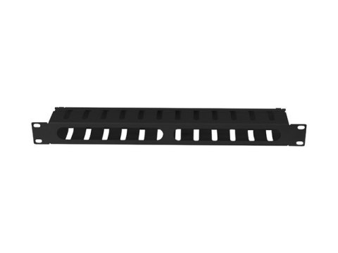 ORGANIZER KABLI 19" 1U Z ZAŚLEPKĄ TYP A CZARNY LANBERG ORGANIZER KABLI 19" 1U Z ZAŚLEPKĄ TYP A CZARNY LANBERG