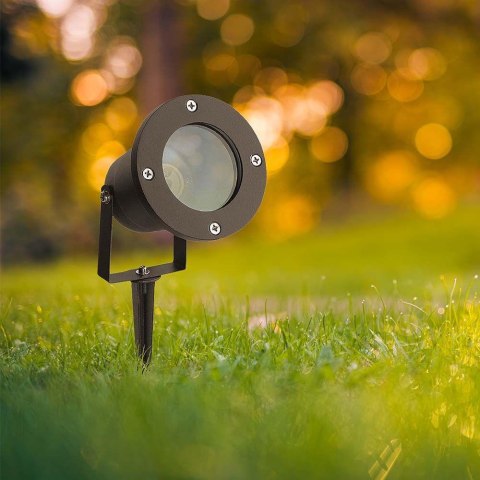 Oprawa Gruntowa Ogrodowa Wbijana Aluminium GU10 Czarna IP65 V-TAC VT-7701 3 Lata Gwarancji Oprawa Gruntowa Ogrodowa Wbijana Aluminium GU10 Czarna IP65 V-TAC VT-7701 3 Lata Gwarancji