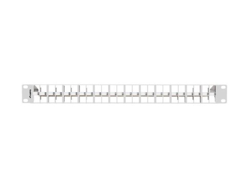 PATCH PANEL PUSTY 48 PORT 1U 19" FTP DO MODUŁÓW KEYSTONE SZARY LANBERG PATCH PANEL PUSTY 48 PORT 1U 19" FTP DO MODUŁÓW KEYSTONE SZARY LANBERG