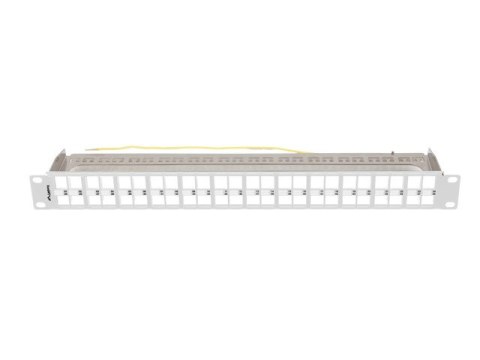 PATCH PANEL PUSTY 48 PORT 1U 19" FTP DO MODUŁÓW KEYSTONE SZARY LANBERG PATCH PANEL PUSTY 48 PORT 1U 19" FTP DO MODUŁÓW KEYSTONE SZARY LANBERG