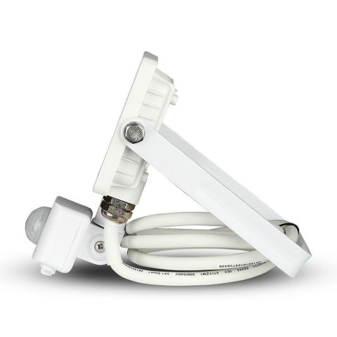 Projektor LED V-TAC 10W SAMSUNG CHIP Czujnik Ruchu Funkcja Cut-OFF Biały VT-10-S-W 4000K 800lm 5 Lat Gwarancji Projektor LED V-TAC 10W SAMSUNG CHIP Czujnik Ruchu Funkcja Cut-OFF Biały VT-10-S-W 4000K 800lm 5 Lat Gwarancji