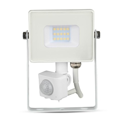 Projektor LED V-TAC 10W SAMSUNG CHIP Czujnik Ruchu Funkcja Cut-OFF Biały VT-10-S-W 4000K 800lm 5 Lat Gwarancji Projektor LED V-TAC 10W SAMSUNG CHIP Czujnik Ruchu Funkcja Cut-OFF Biały VT-10-S-W 4000K 800lm 5 Lat Gwarancji