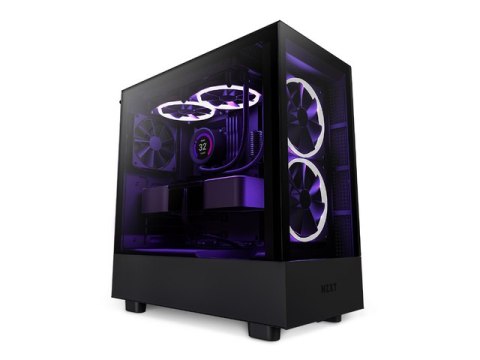 OBUDOWA NZXT H5 ELITE MIDI TOWER Z OKNEM CZARNA (USZKODZONE OPAKOWANIE) OBUDOWA NZXT H5 ELITE MIDI TOWER Z OKNEM CZARNA (USZKODZONE OPAKOWANIE)