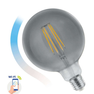 Żarówka LED GLOB G125 4,9W E-27 COG 230V CCT (4000K-6500K)+DIM MODERNSHINE Wi-Fi/BT Spectrum