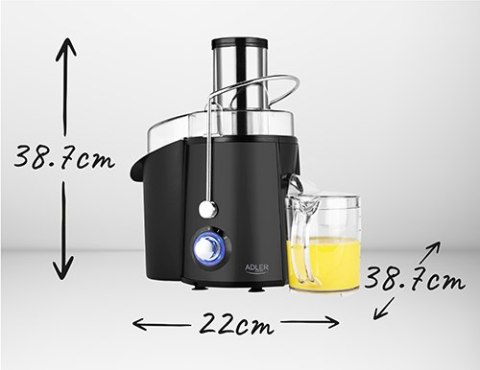 Adler Sokowirówka - 1000W Adler Sokowirówka - 1000W