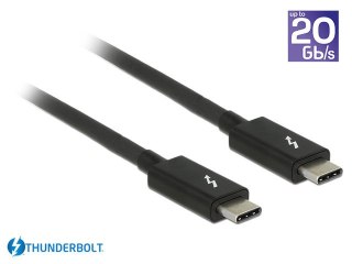 KABEL THUNDERBOLT 3 M/M 1.5M CZARNY DELOCK