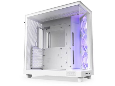 OBUDOWA NZXT H6 FLOW RGB MIDI TOWER Z OKNEM BIAŁA