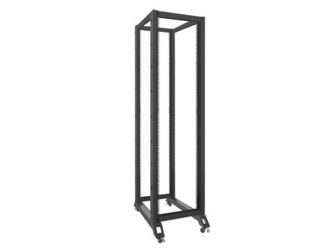 OPEN RACK 42U 600X1000 CZARNY LANBERG OPEN RACK 42U 600X1000 CZARNY LANBERG