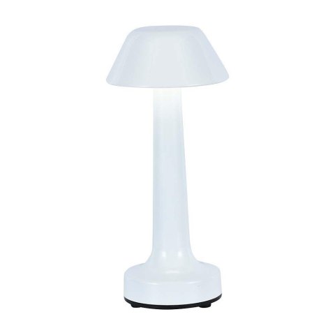 Lampka Biurkowa Nocna V-TAC 2W LED 23cm Ładowanie USB CCT Ściemnianie Biała VT-7566 3000K-6000K 40lm