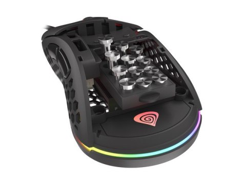 MYSZ DLA GRACZY GENESIS XENON 800 LEKKA 16000DPI RGB CZARNA GAMINGOWA PMW3389 (PO TESTACH) MYSZ DLA GRACZY GENESIS XENON 800 LEKKA 16000DPI RGB CZARNA GAMINGOWA PMW3389 (PO TESTACH)