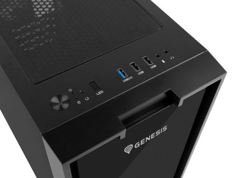 OBUDOWA GENESIS IRID 353 ARGB MATX MINI TOWER Z OKNEM CZARNA (USZKODZONE OPAKOWANIE) OBUDOWA GENESIS IRID 353 ARGB MATX MINI TOWER Z OKNEM CZARNA (USZKODZONE OPAKOWANIE)