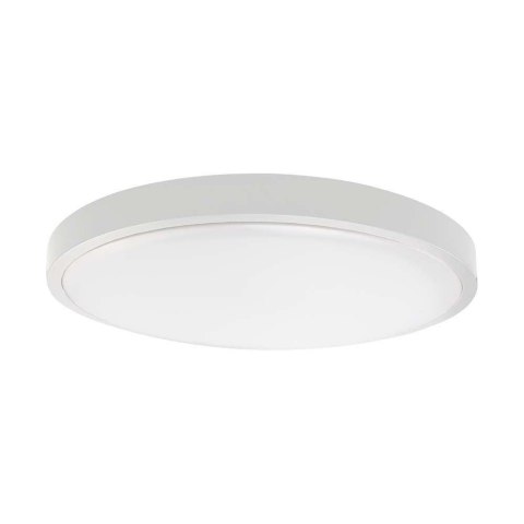 Plafon V-TAC 18W LED Okrągły 25cm Natynkowy IP44 Biały VT-8618 3000K 1830lm Plafon V-TAC 18W LED Okrągły 25cm Natynkowy IP44 Biały VT-8618 3000K 1830lm