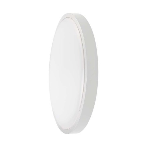 Plafon V-TAC 18W LED Okrągły 25cm Natynkowy IP44 Biały VT-8618 3000K 1830lm Plafon V-TAC 18W LED Okrągły 25cm Natynkowy IP44 Biały VT-8618 3000K 1830lm