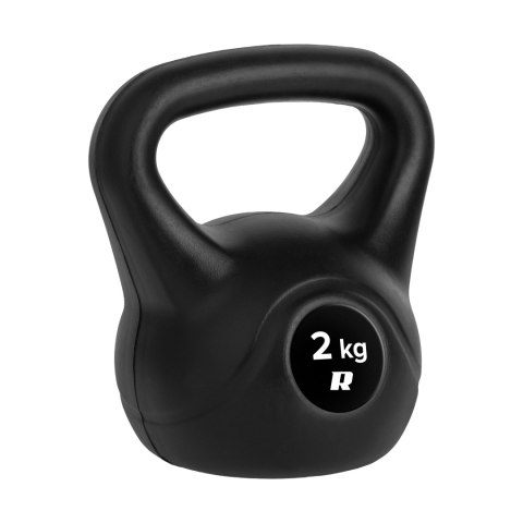 Kettlebell bitumiczny 2 kg REBEL ACTIVE Kettlebell bitumiczny 2 kg REBEL ACTIVE