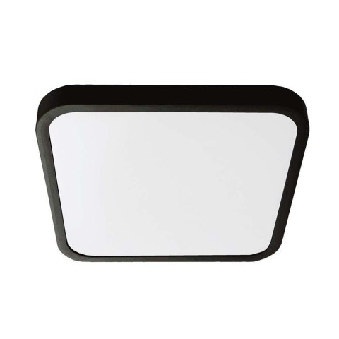 Plafon V-TAC 24W LED Kwadrat 30x30cm Natynkowy IP44 Czarny VT-8624B 6500K 2500lm Plafon V-TAC 24W LED Kwadrat 30x30cm Natynkowy IP44 Czarny VT-8624B 6500K 2500lm