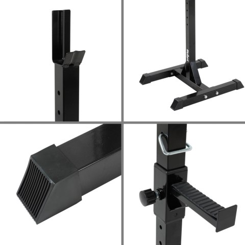 Stojaki pod sztangę regulowane REBEL ACTIVE Stojaki pod sztangę regulowane REBEL ACTIVE