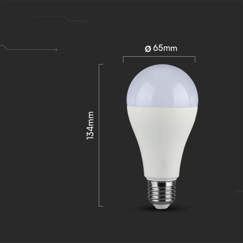 Żarówka LED V-TAC SAMSUNG CHIP 15W E27 A65 VT-21015 6500K 1521lm Żarówka LED V-TAC SAMSUNG CHIP 15W E27 A65 VT-21015 6500K 1521lm