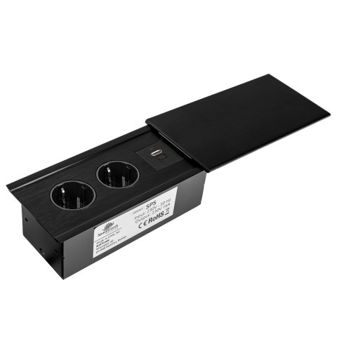Gniazdo blatowe Spacetronik SPS-S24CS V2 COMPACT Gniazdo blatowe Spacetronik SPS-S24CS V2 COMPACT