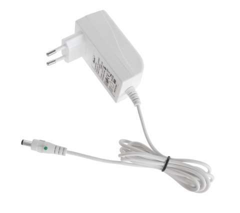 Zasilacz impulsowy 12V/1.6A (biały) wtyczkowy Zasilacz impulsowy 12V/1.6A (biały) wtyczkowy