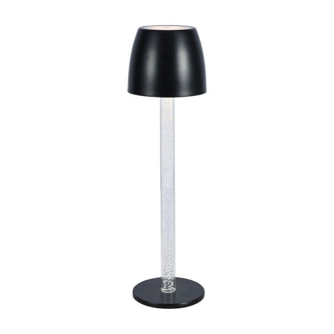 Lampka Biurkowa Nocna V-TAC 3W LED Ładowanie Ściemnianie Czarna VT-7576 3000K 310lm