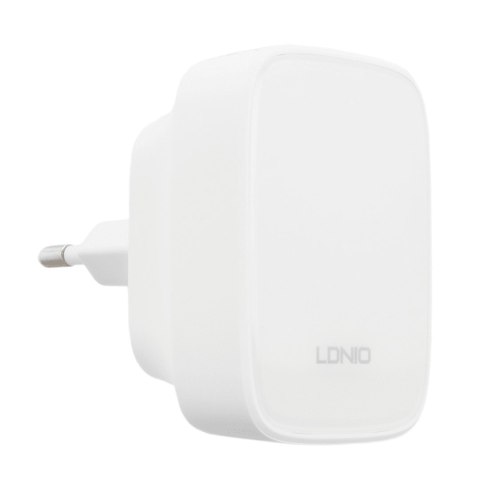 Ładowarka 32W 3 porty USB PD QC Ldnio Q334 white Ładowarka 32W 3 porty USB PD QC Ldnio Q334 white