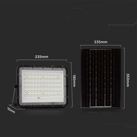 Projektor LED Solarny V-TAC 15W Pilot, AUTO, Timer, IP65 Czarny VT-120W 4000K 1200lm Projektor LED Solarny V-TAC 15W Pilot, AUTO, Timer, IP65 Czarny VT-120W 4000K 1200lm
