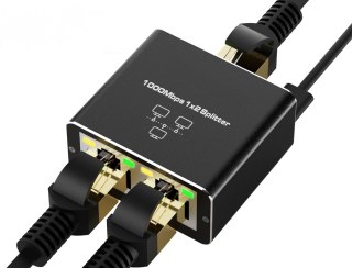 Rozdzielacz sieciowy RJ45 1 na 2 SP-LC22 SPACETRONIK