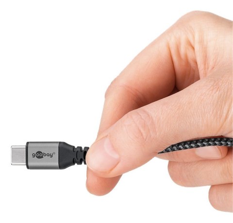 Kabel magnetyczny 2.0 2w1 Goobay 2xUSB-C 1xUSB-A Kabel magnetyczny 2.0 2w1 Goobay 2xUSB-C 1xUSB-A