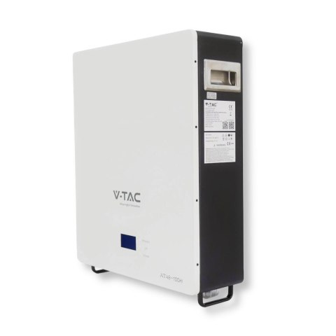 Magazyn Bank Energii V-TAC Ścienny/Podłogowy AT48-100H 5.12kWh 100Ah/51,2V 5120Wh LiFePO4 VT-5139 10 Lat Gwarancji