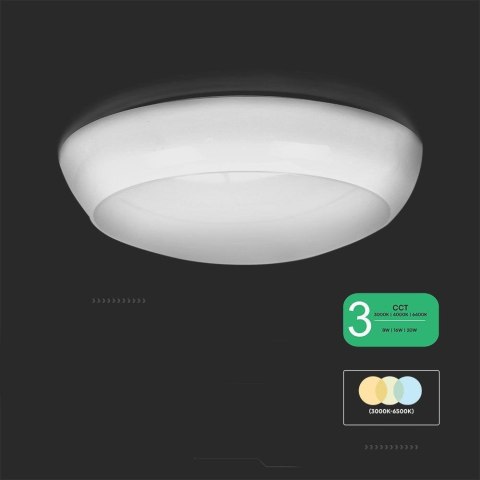 Plafon LED V-TAC CCT 8W/16W/20W SAMSUNG CHIP IP65 IK08 VT-8603 3000K-4000K-6400K 2600lm 5 Lat Gwarancji Plafon LED V-TAC CCT 8W/16W/20W SAMSUNG CHIP IP65 IK08 VT-8603 3000K-4000K-6400K 2600lm 5 Lat Gwarancji