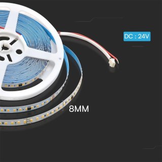 Taśma LED V-TAC SMD2835 1200LED 10W/m 24V Adresowalna Płynąca Mikroprocesorowa VT-2835 4000K