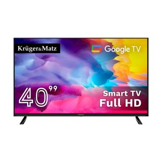 Telewizor Kruger&Matz 40" FHD Google TV DVB-T2/T/C H.265 HEVC