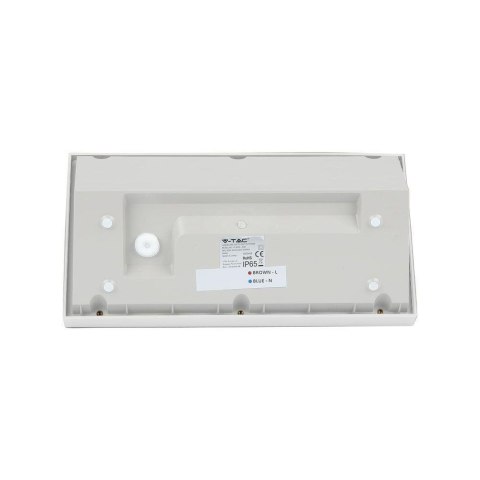 Oprawa Ścienna V-TAC 20W LED Ukośna Biała IP65 VT-8055 4000K 2045lm