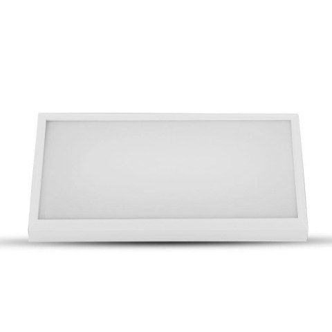 Oprawa Ścienna V-TAC 20W LED Ukośna Biała IP65 VT-8055 4000K 2045lm