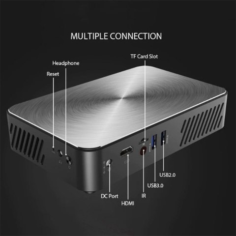 Projektor przenosny J10 DLP z baterią Full HD WiFi