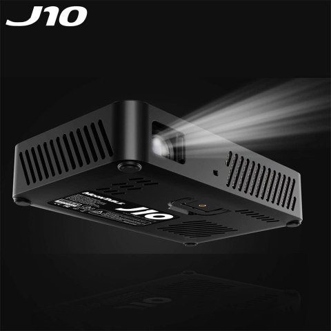 Projektor przenosny J10 DLP z baterią Full HD WiFi